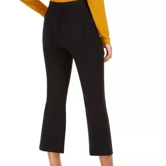 SPANX The Perfect Black Pant Cropped Flare Pants Medium Petite - Picture 2 of 10